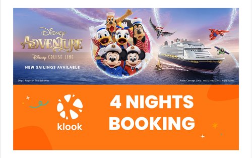 4-Night Cruise from Singapore on Disney Adventure (All Sailings)