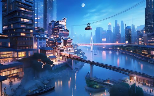 One-day tour of Chongqing's 8D magical city