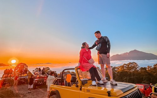 バトゥール山 アレンコン 日の出観賞ジープ体験（バリ）
