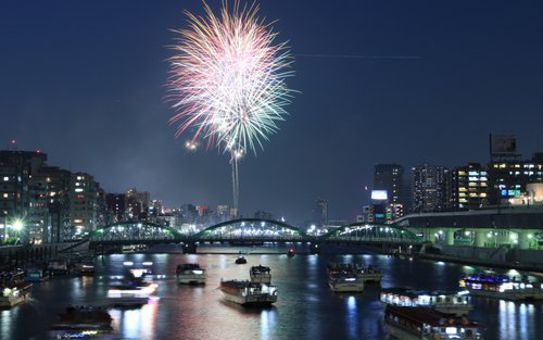 2026 July 25th: Tokyo Sumida River Fireworks Dinner Cruise