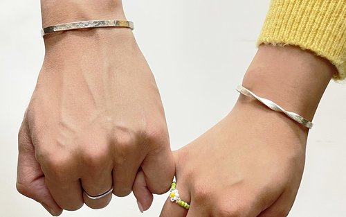 Dirty Hand Studio - 手鐲工作坊 | "Leave your message" 銅手鐲，純銀手鐲工作坊 | 葵涌 