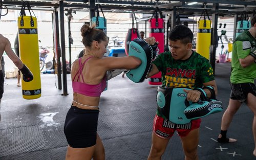 Muay Thai Class in Chiang Mai - Dang Muay Thai Gym