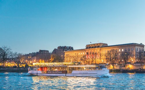 Seine River Musical Aperitif Cruise and Paris Views Tour