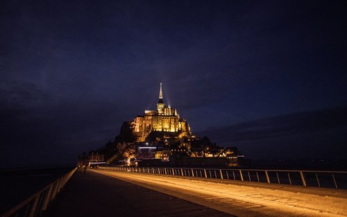 [한국어 가이드/JS 투어] 몽생미셸 투어(수도원 내부동행)+에트르타+옹플뢰르 주/야경 [3코스]
