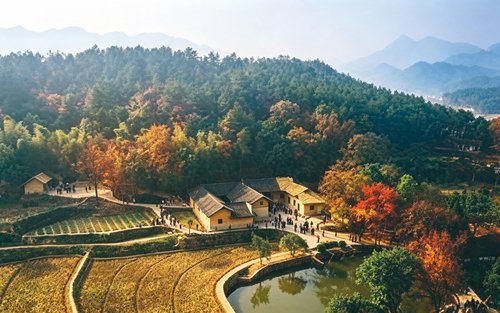 Shaoshan Liu Shaoqi og Mao Zedongs tidligere residens, dagstur