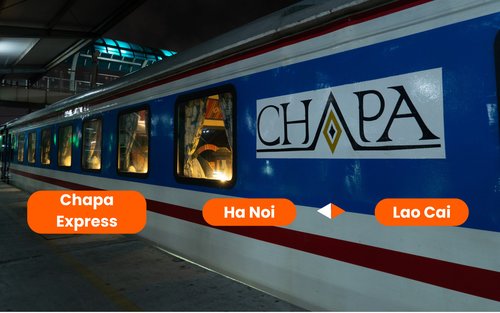 Hanoi hanggang Lao Cai Sleeper Train Sa pamamagitan ng Chapa Express