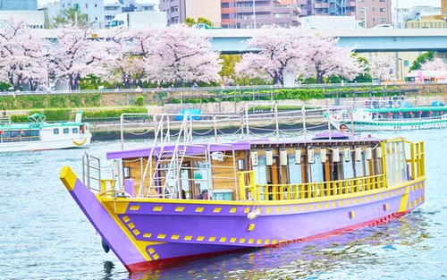 Tokyo Edomae Kisen (Yakatabune) Water Cruise Tour (with Meals)