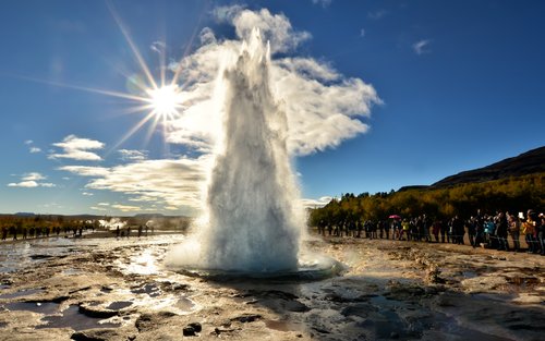 Tour popular del Círculo Dorado con entrada a la Laguna Secreta desde Reikiavik