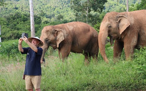 苏梅岛大象之家半日照护体验