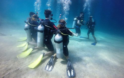 PADI 初阶开放水域4天3夜潜水课程