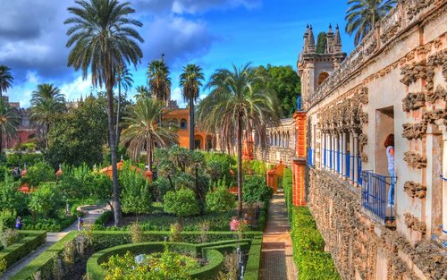 Tour storico di mezza giornata della Cattedrale di Siviglia e dell'Alcazar
