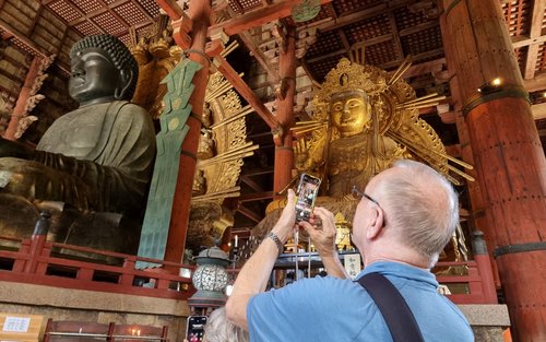 Tōdai-ji Nagy Buddha Csarnok és Nara Sör Naramachi Sörfőzde kóstolóval egybekötött séta (Nara)
