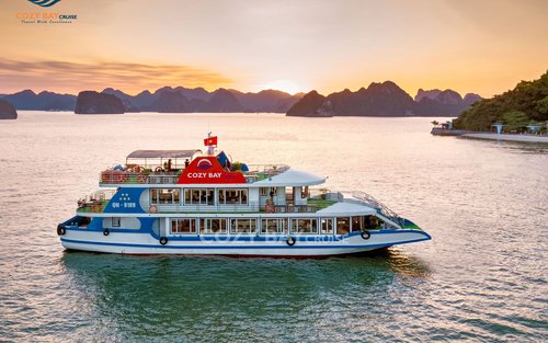 코지 베이 데이 크루즈: 하롱베이, 숭솟 동굴, 띠톱 섬
