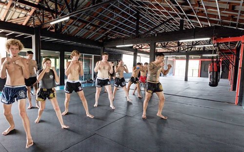 Yc Muay Thai Gym Muay Thai class in Chiang Mai
