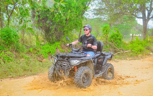 Macao Beach & ATV Buggy Punta Cana Adventure Half-day Beach & Coral Reef Tour