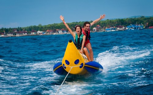 Bali na Nusa Lembongan: útesová plavba, šnorchlování a vodní sporty