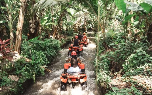 Pengalaman Menaiki ATV di Ubud Bali