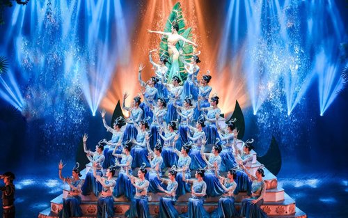 Yunnan Xishuangbanna Pauwenprinses Grand Theatre 《Nieuwe Dai Show》 voorstellingsticket