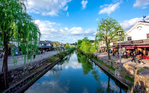 岡山1日遊: 瀨户大橋紀念館+岡山城+最上稻荷+倉敷美觀地區+奧特萊斯 (香川縣高松市內指定酒店/車站上門接送)