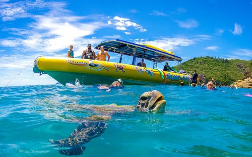 Ocean Rafting Whitehaven Beach Snorkelling Day Tour