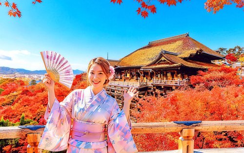 Kyoto Nara Day Trip │ Kiyomizu-dera Temple + Fushimi Inari-taisha Shrine + Nara Park (Departing from Osaka/Kyoto)