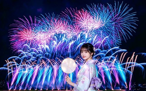 花火限定  土浦全国花火竞技大会一日游