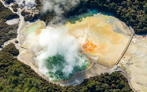 Rotorua Scenic Helicopter Flight over Volcanic Landscapes 