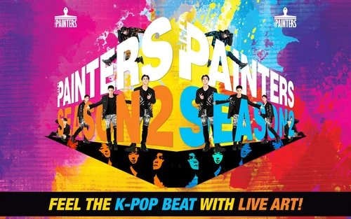 THE PAINTERS Live Art K-pop Dance Show in Seoul