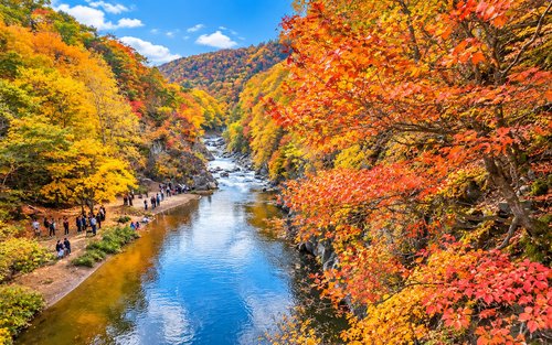 Hokkaido One-Day Tour: Hoheikyo Gorge, Jozankei, Lake Toya, Showa Shinzan, and Mount Yotei Spring Water Park (Departing from Sapporo)