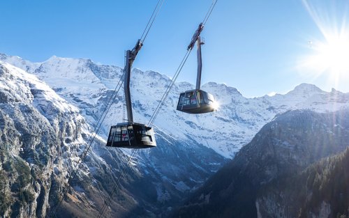 Schilthorn - Piz Gloria Cable Car Ticket in Lauterbrunnen