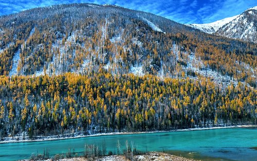 冬季新疆北疆阿勒泰悦享双湖8日游