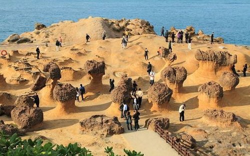 台北: 野柳、金瓜石、九份、十分拼车一日游(市区接送)