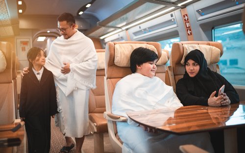Tiket Kereta Haramain di Madinah