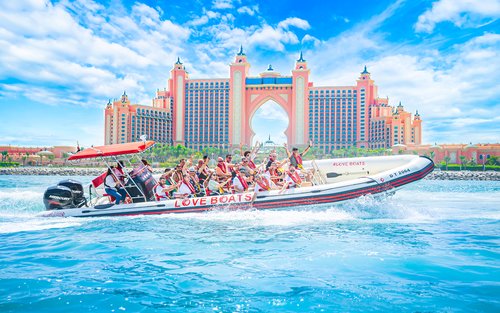 Speedbådstur i Dubai Marina