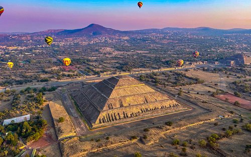 Balloon Ride with Teotihuacan & Basilica of Guadalupe Guided Tour