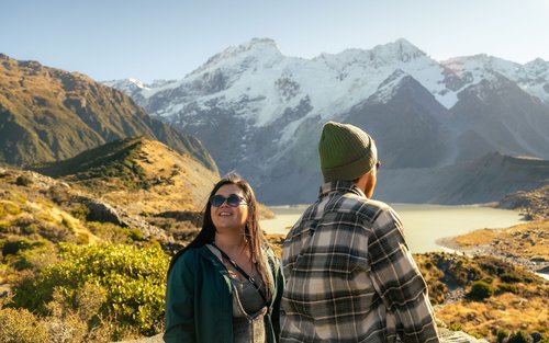 Excursion au Mont Cook, au lac Pukaki et aux Alpes du Sud