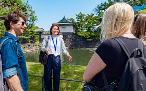 Tokyo : Visite à pied du Palais Impérial et du Château du Shogun