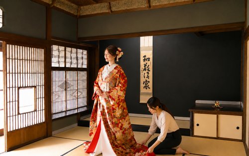 金沢伝統婚礼スタイル：花嫁体験プラン