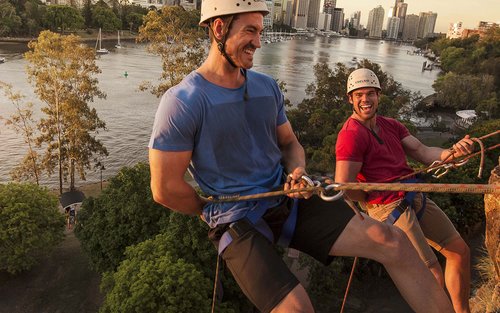 Abseil Brisbane's Kangaroo Point Cliffs 