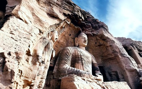 云冈石窟+悬空寺+应县木塔拼团一日游