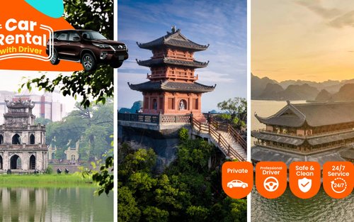 Kereta Sewa Hanoi dengan Pemandu ke Tam Chuc & Dia Tang Phi Lai Pagoda