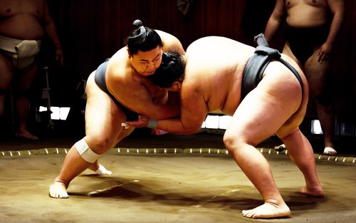 Osaka: Sumo Experience with Live Show & Audience Challenge