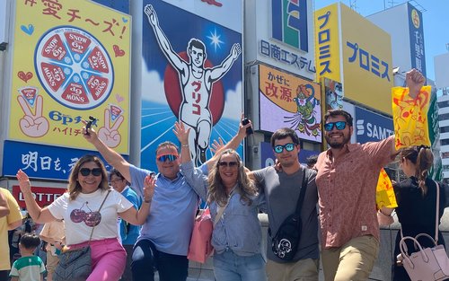 大阪城・道頓堀半日少人数グループツアー