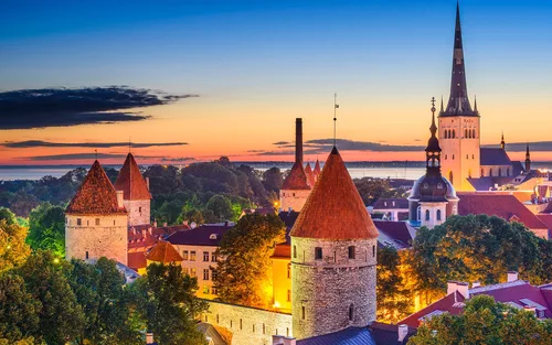 Tur Kelompok Kecil Setengah Hari Kota Tua Tallinn