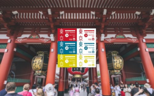 도쿄 지하철 티켓