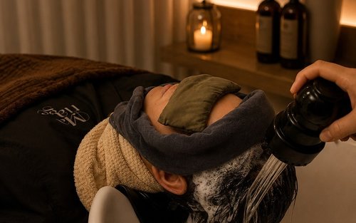 Mariage Hair: K-Head Spa & Styling Premium în Haeundae, Busan