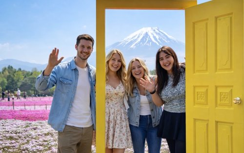 Istimewa Musim: Lawatan Musim Bunga Shibazakura Mt. Fuji Persendirian (dari Tokyo)