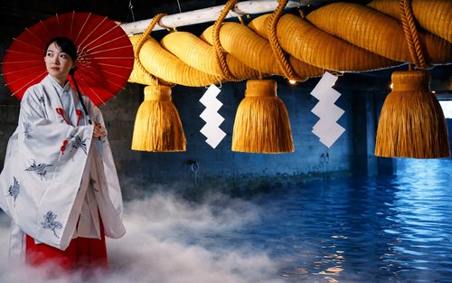 [Sanctuaire Shiomi Ryugu (Tokyo)] Expérience culturelle de sanctuaire japonais