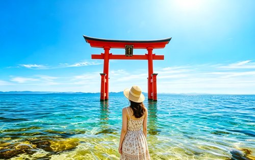 Osaka's 4 Major Attractions: Lake Biwa & La Collina Day Trip