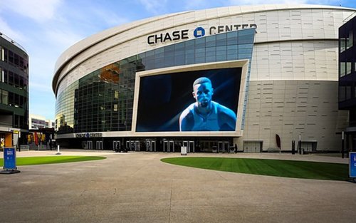 Golden State Warriors Basketball Game at Chase Center